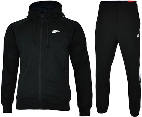 nike trainingsanzug herren l black|nike trainingsanzüge schwarz.